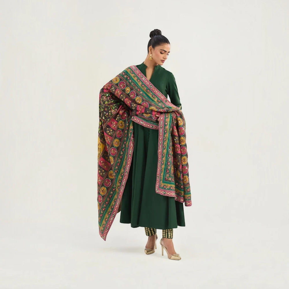 Emerald Aura - Piyu Bole formal collection