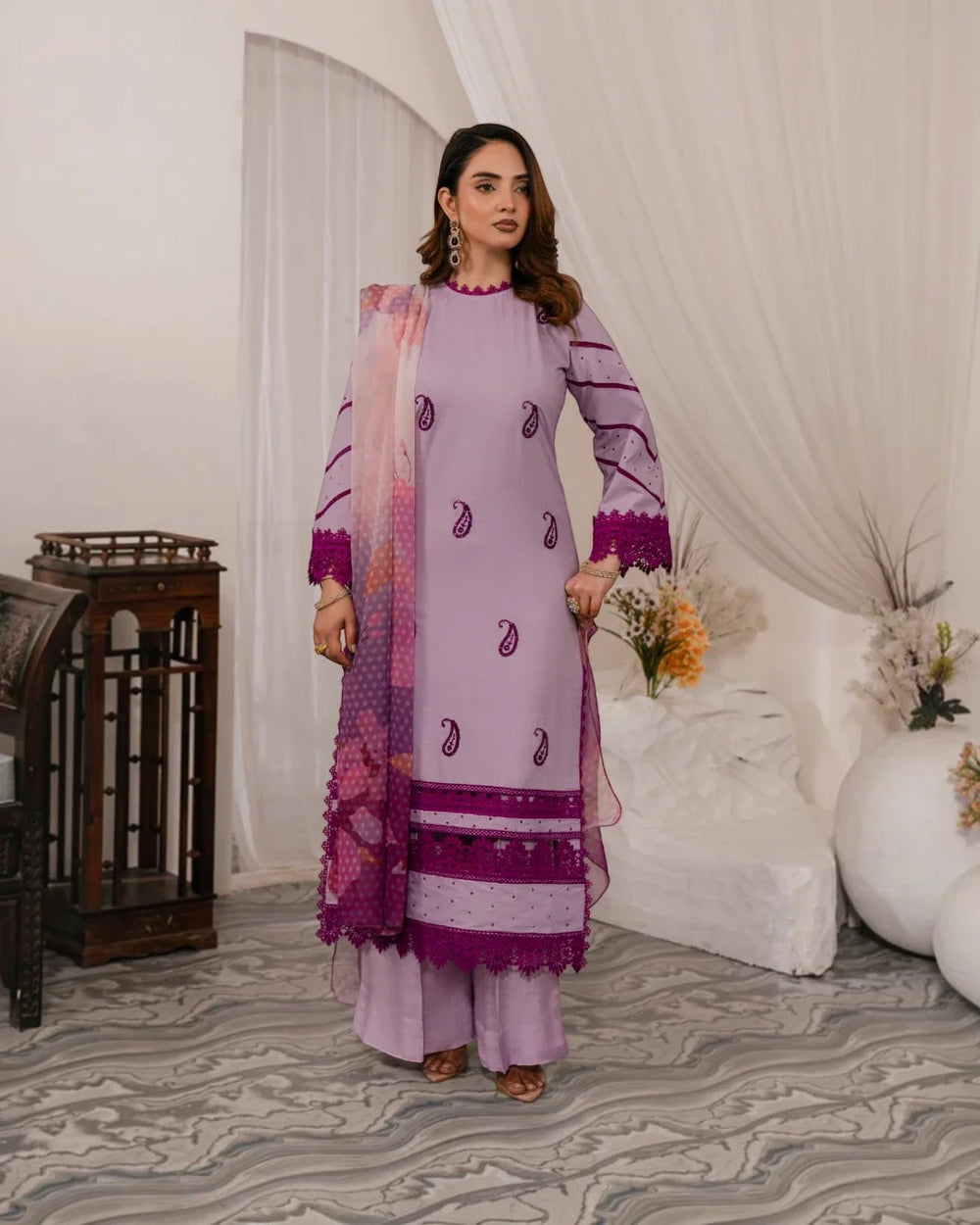 Lilac Serenity - Eid e Nazakat