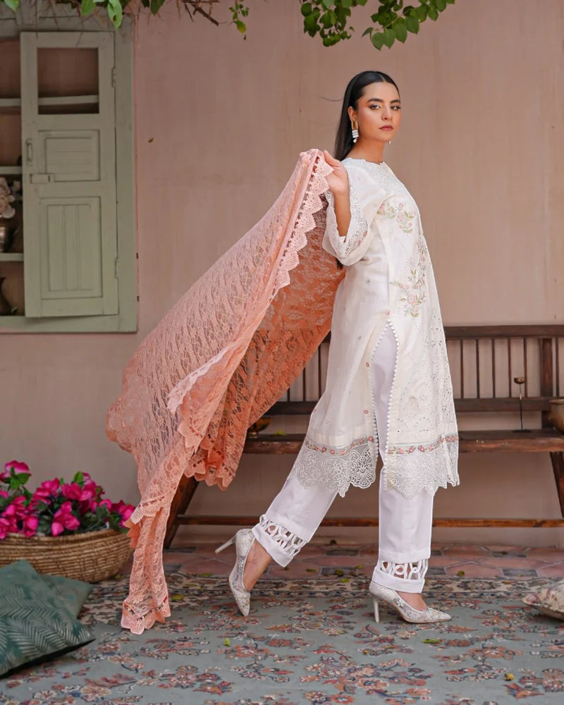 Safoora - Tehzeeb embroidered lawn collection