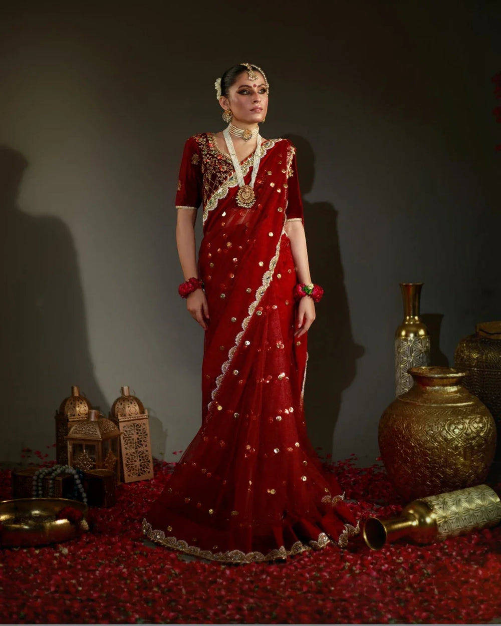 Shahi Gulnaar - Bunto royal saree